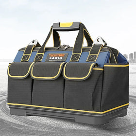 AIRAJ Portable Waterproof Engineer Canvas Heavy Electricians Tools Kit Other Hand Tool Bag for Technician