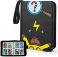 Custom Sports Trading Cards Binder Holder Leather 400 Pockets Baseball Card Binder for Trading Cards
