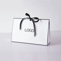 Custom Printing logo Luxury Recycled Shopping Bags Gift Cardboard Paper Packaging Bag With Ribbon Bow