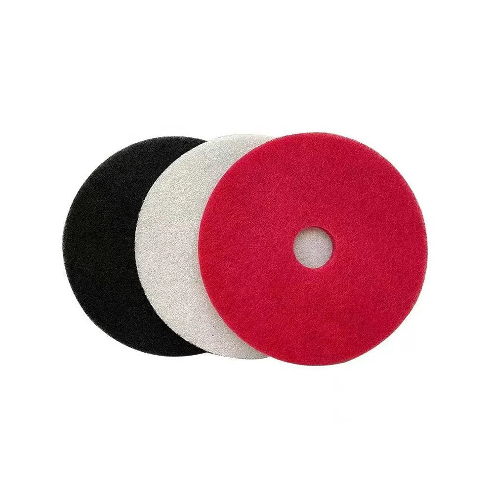 O-Cleaning Commercial 17"/20" Polyester Floor Buffer PadCleaning Orbiter PadHardwood Floor Maintenance Scrub Pad Stripping Pad