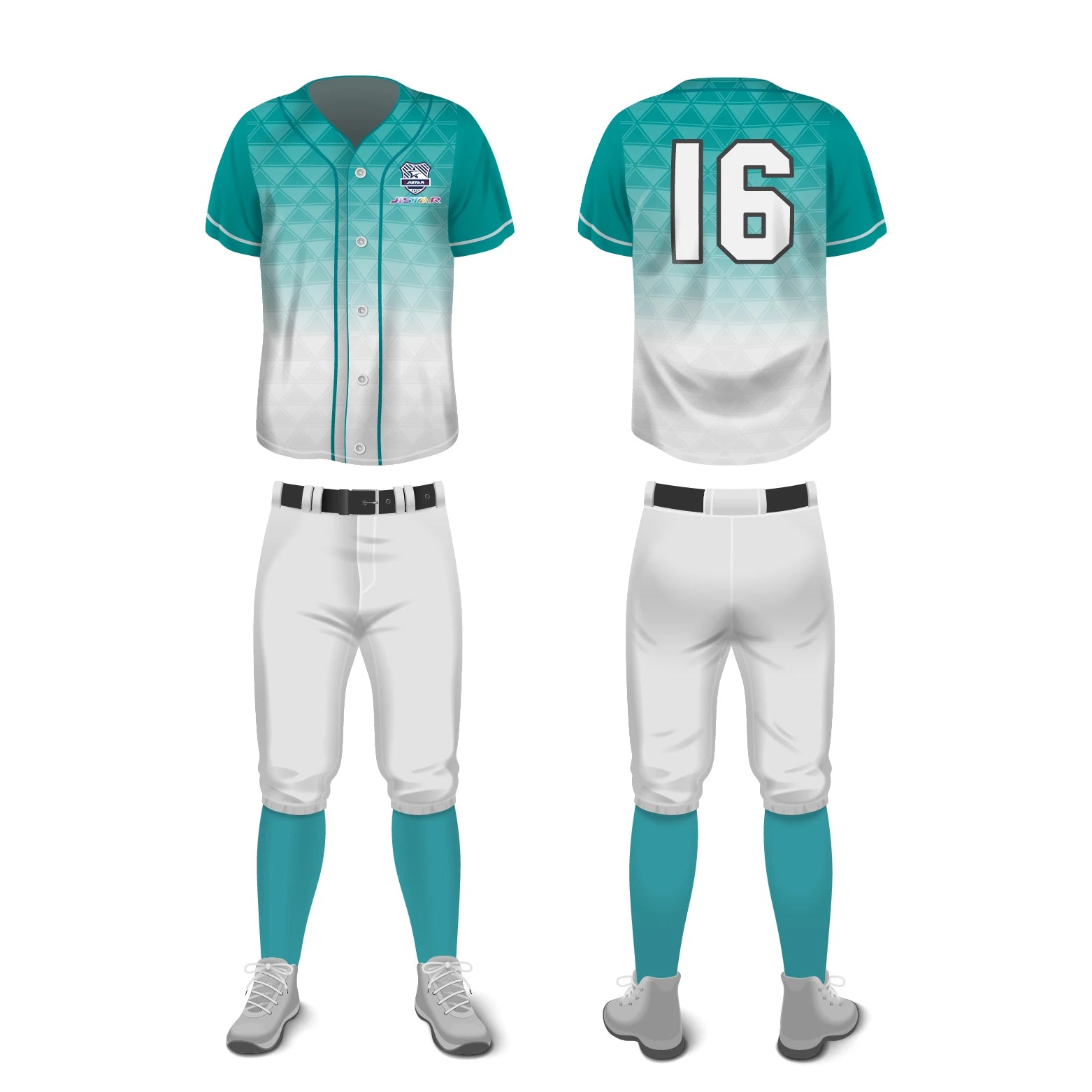 Wholesale Youth Men's Blank Baseball Shirts Sublimated Sportswear Uniform Custom Baseball Jersey Set