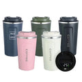510ml Custom Digital Intelligent LED Coffee Mug Stainless Metal Smart Drinkware Temperature Control Display Travel