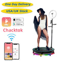 Chacktok US Stock Supports Chacktok 360 Photo Booth 68/57cm 22.5/26.8 Inch Fast Delivery Local After-Sales Service