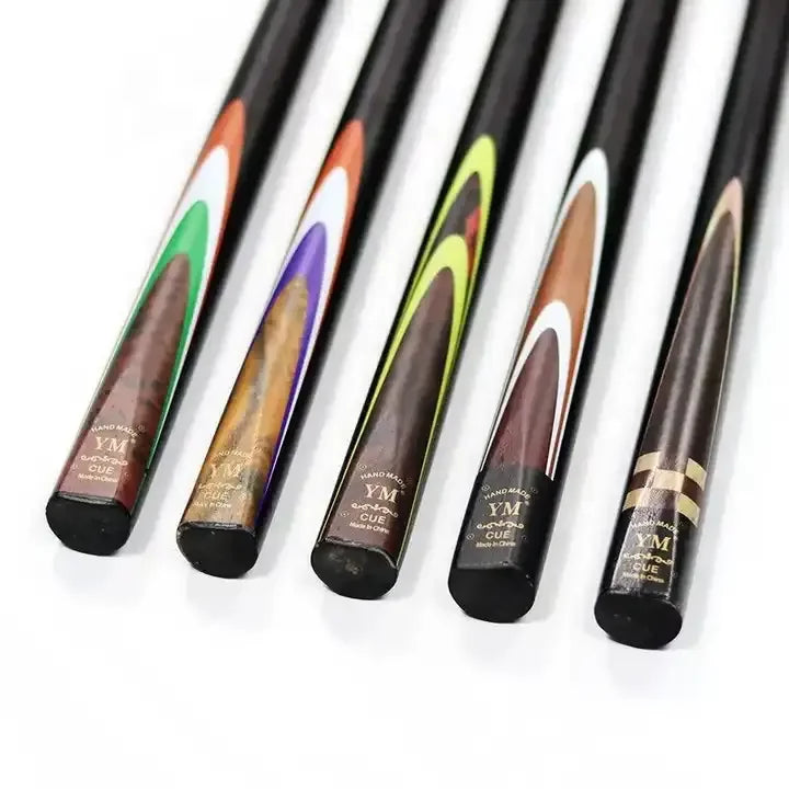 Budget-friendly Factory Directly Sell Good Quality Various Styles Snooker Cue with Ash Wood Shaft10mm Cue Tip57-inch18-20oz