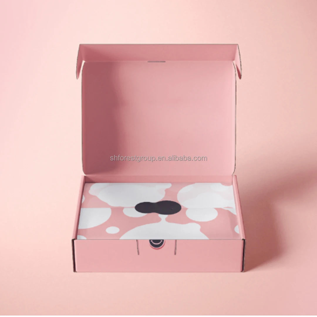 Custom LOGO Design Corrugated Mailer Box for E-shop Shipping Packaging Box Nut Snack Paper Boxes