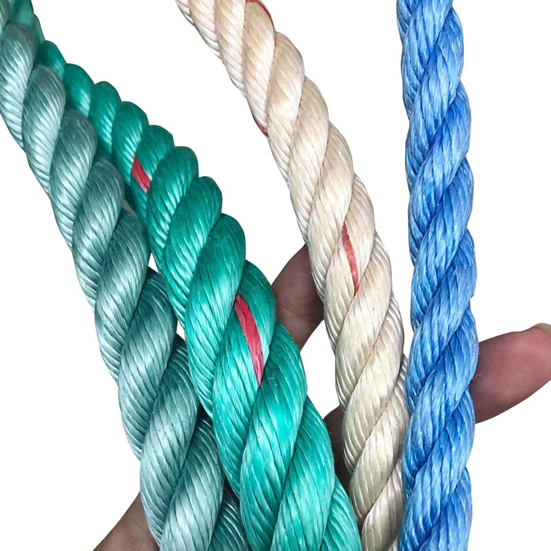 3 Strands Twisted PP PE Danline Rope Fish Traps  Marine Rope for Sale