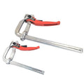 Heavy Duty Full Steel Forged Ratchet F Clamp with Quick Release for Welding-Metric Measurement System