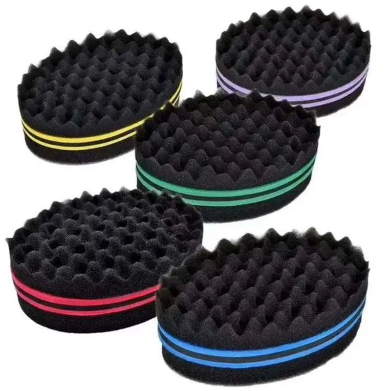 Factory  Top Magic Two Sided Wave Curly Hair Twist Sponge Foam for Black Men