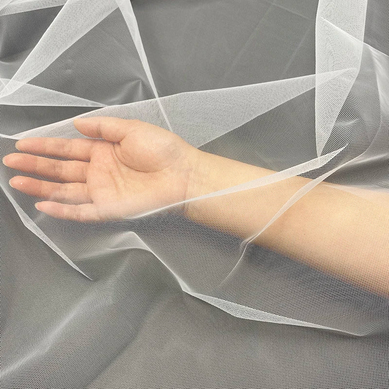Wholesale 63\"/120\" 228 Colors 100% Nylon Star Tulle Fabric Mesh for Girls Dresses Bridal Wedding Decorations Embroidery