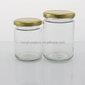 Cheap 300ml 10oz Round Canned Food Glass Jar Mayonnaise Jam Honey Storage Jar Wide Mouth Glass Pickle Canning  Jar with Tin Lid