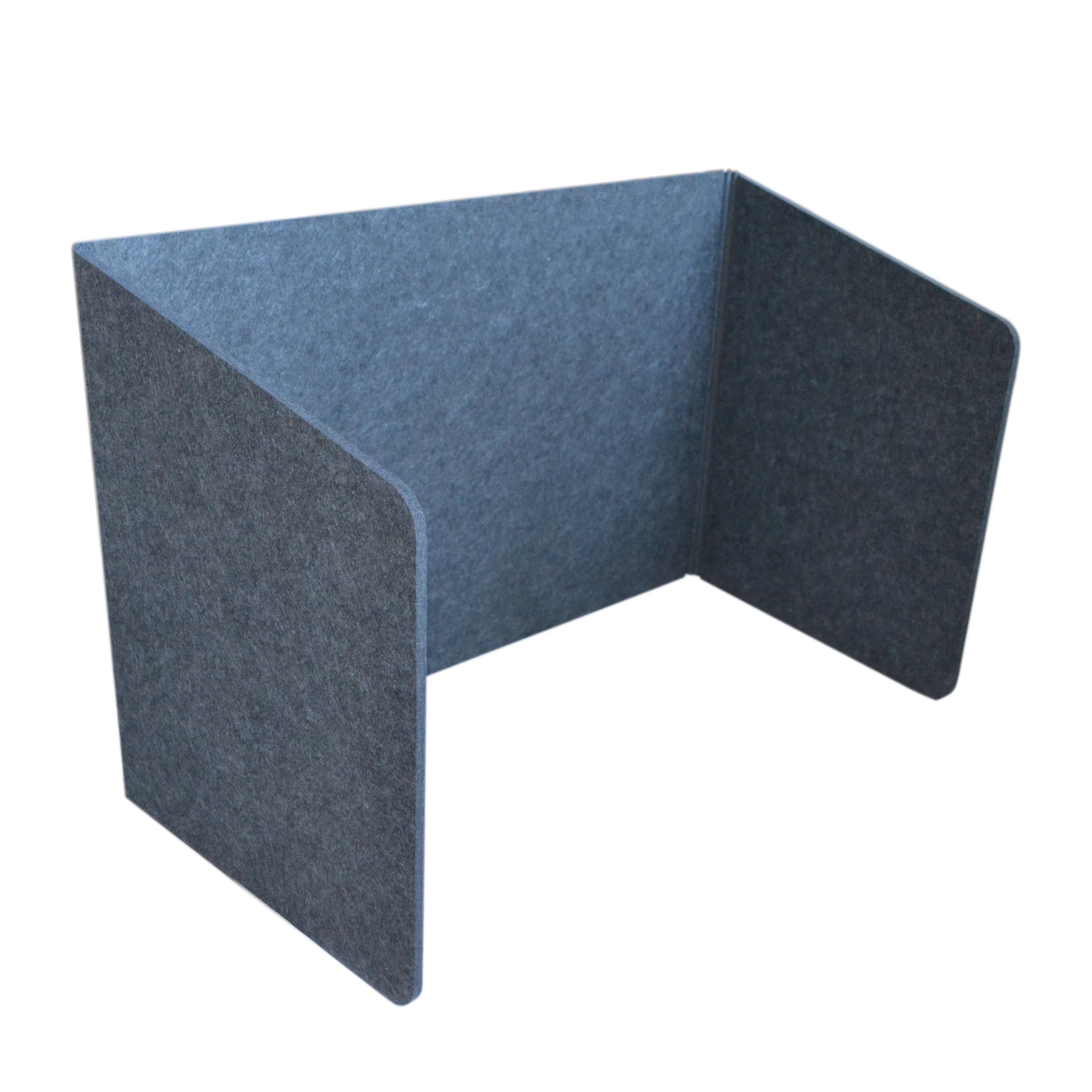 Table Top Baffle Table Clapboard Polyester Fiber Screen Board Table Top Partition Board Desk Panel for Office