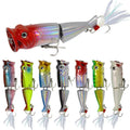 Luya Bait 8cm/11g Feather Hook Two-section Hard Bait Simulation Artificial Bait Segmented Fishing Lures