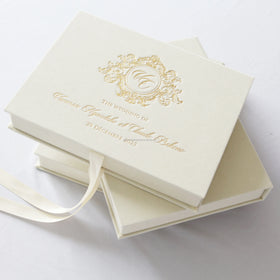 Premium Clear Acrylic Invitations With Tassel Custom Printed RSVP Cards Luxury Ivory Velvet Wedding Invitation Box