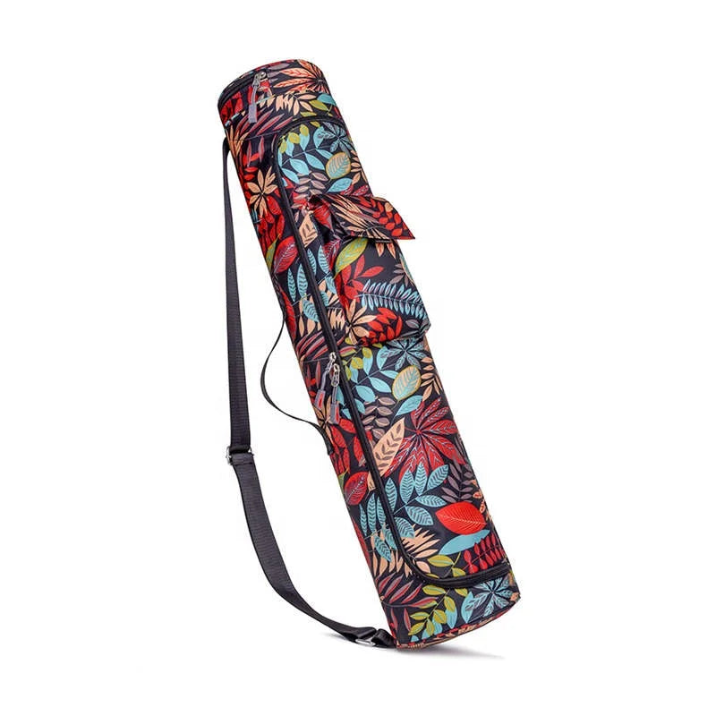 Customized LOGO Gym Used Novelty Design ECO Friendly Material Oxford Cloth Travel Carrier Yoga Mat Bag for Sale