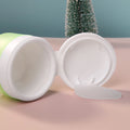100g Double Wall Matte Finish PP Cream Jar with Flip Cap Face Cream Cleanser Lip Foot Balm Jar Container Cosmetic Packaging