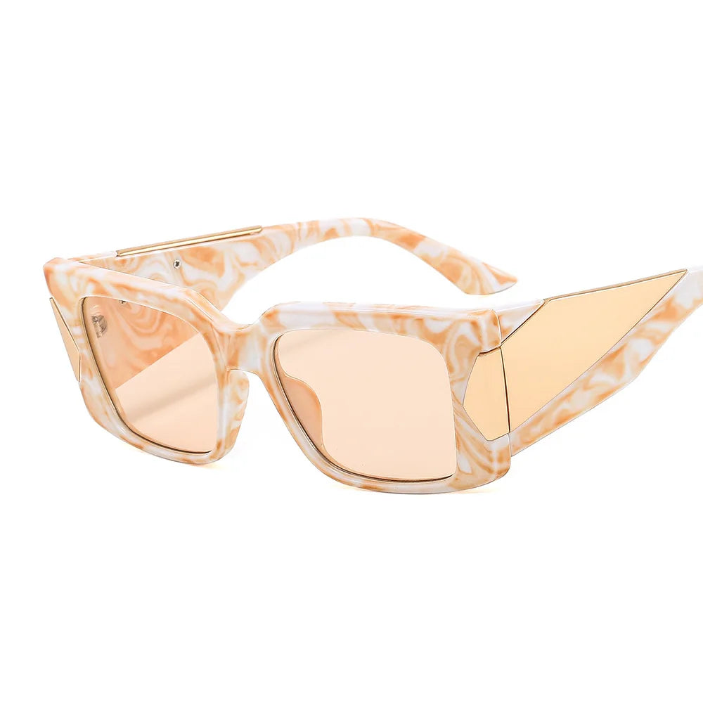 Newest Fashion Custom Men Women Lentes De Sol Wholesale Shade Vintage Transparent Oversize Sunglasses Travel Wild Sun Glasses