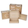 Custom Printed Small Business Tissue Paper Stamper Sticker Gift Bags Packaging Box with Thank You Card Box for Dress