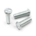 Customized Special Carbon Steel Zinc Plated Metric S Slot Electronic Industry Machine Threads Tamperproof Security Screws