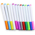 3mm Reversible Fine Tip Chalk Markers White and Color Liquid Chalk Markers Pens for Blackboards Office Home Supplies