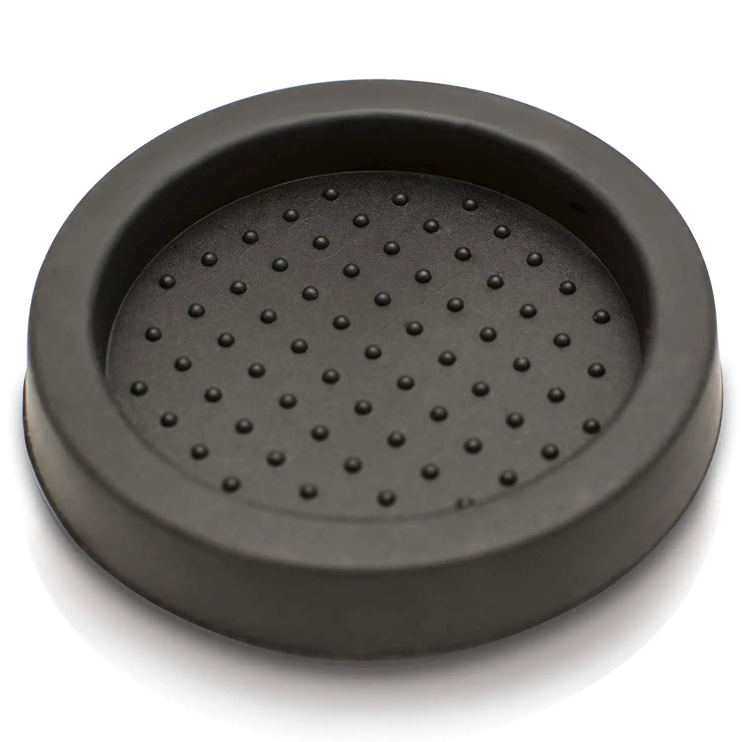 Daily Use High Quality Mini Black Round Silicon Coffee Tamper Mat