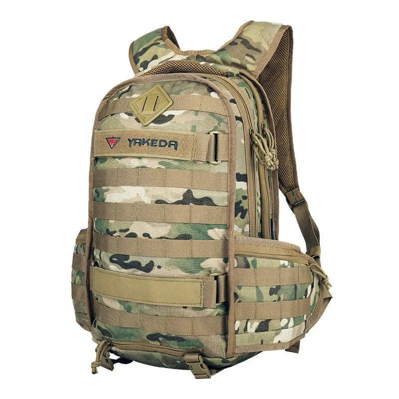 YAKEDA in Stock Customized Waterproof Field OutdoorTactical Backpack MC Molle Tactical Hiking Backpack
