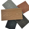New Technology WPC 3D Embossed Composite Exterior Wpc Decking for Outdoor Floor