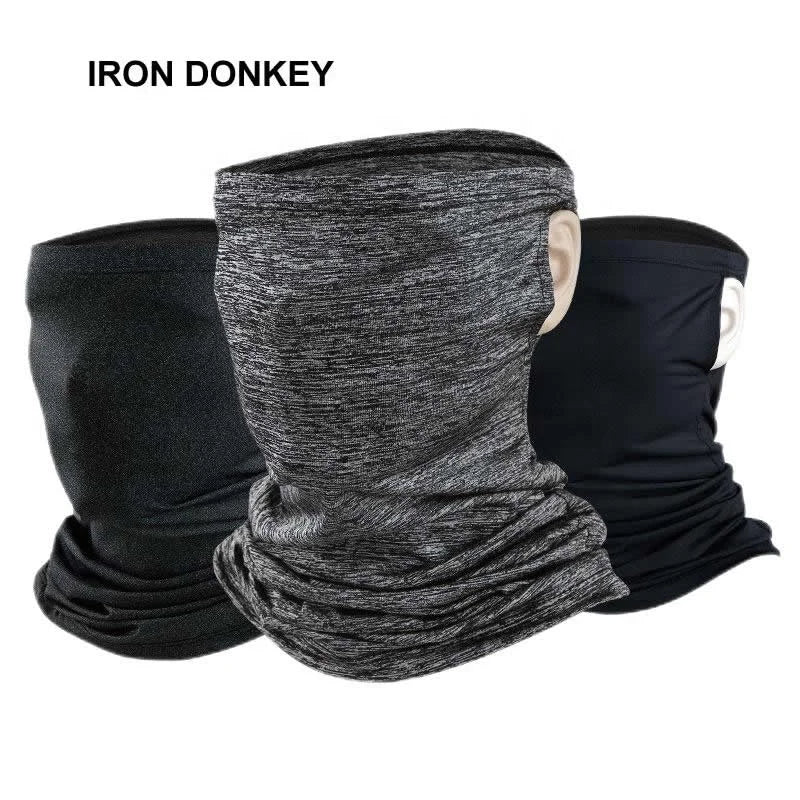 IRONDONKEY Cooling Balaclava Neck-to-Face Bike Gaiter Scarf Breathable Sun Protection for Outdoor Sports Cycling  Like