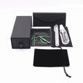 Wholesale OEM PU Leather Paper Glasses Sunglasses Spectacle Packing Bag Box Case with Cloth and Pouch Spray Cleaner Kit
