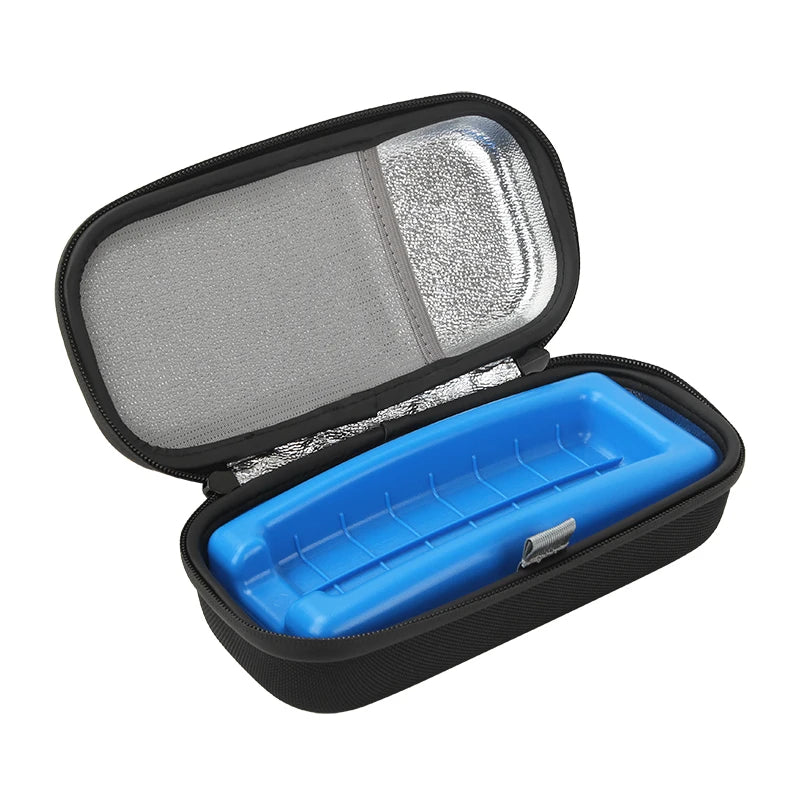 Factory Wholesale Custom Mini Eva Insulin Cooler Bag for Insulated Medication Travel Bag With Temperature Display