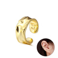 RINNTIN CL05 Silver 925 Ear Cuffs for Non-Pierced Ears Gold Ear Cuff Earrings for Women 1pc