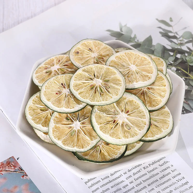 MD13 Qing Ning Meng Healthy Fruit Tea New Arrival Dried Lime Tea Slices Dry Green Lemon Slices