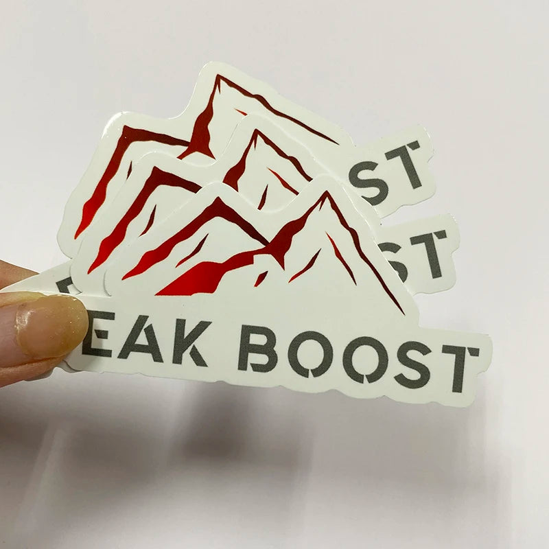 Free Proofing Custom Die Cut Vinyl Sticker for Notebook UV Printing Waterproof Gloss Matte Finish with Logo
