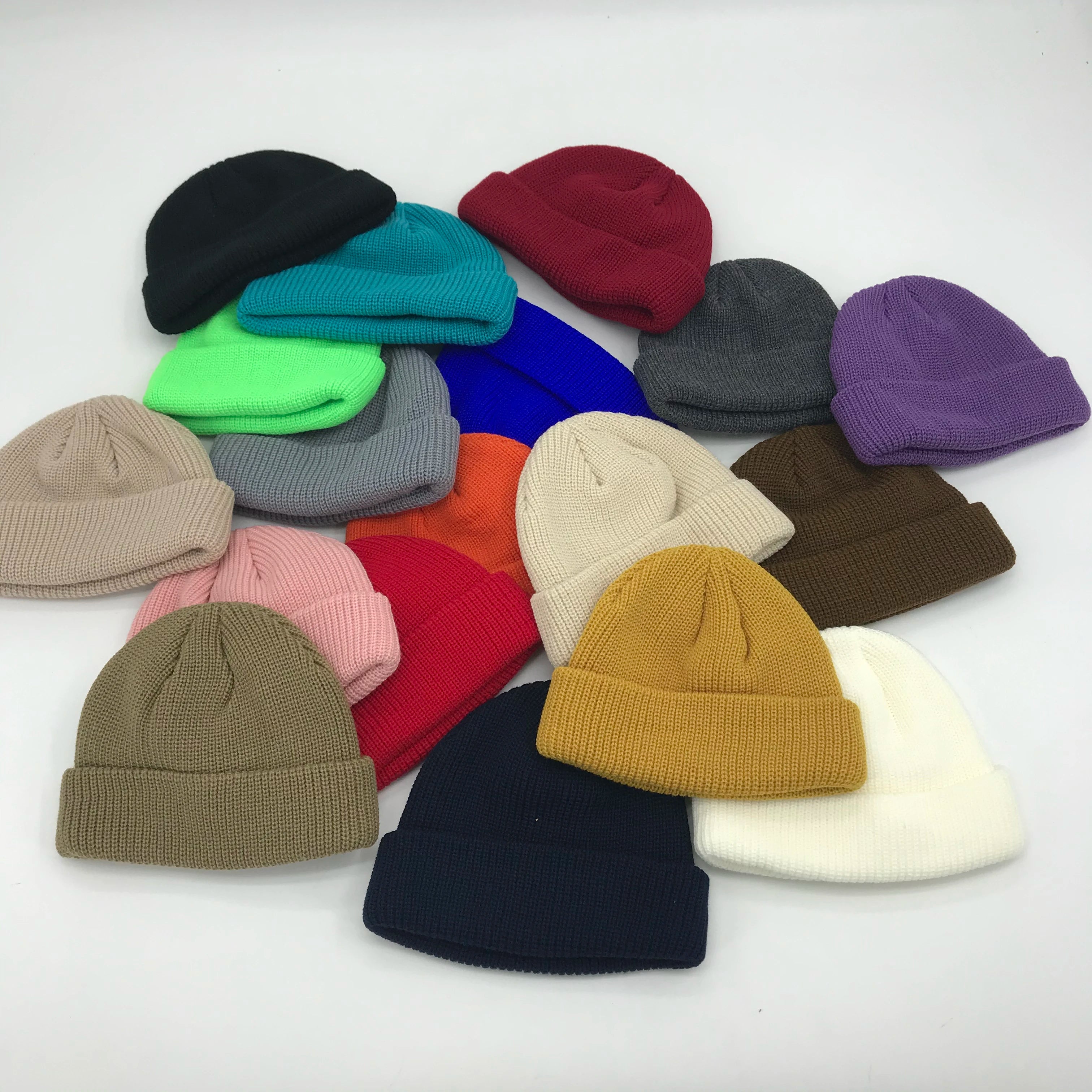 Unisex High Quality Skull Cuffed Beanie Hat with Custom Logo Knit Fashion Cap featuring Camouflage Bows Dot Patterns Low MOQ