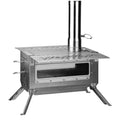 Camping Tent Stove Wood Burning Stove Titanium Outdoor Hot Tent Heater Portable Firewood Stove