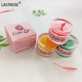 Vegan Fruit Lip Scrub Private Label 2 in 1 Moustirzing Lip Care Balm Sugar Lip Scrub