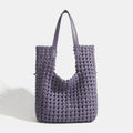 2025 Customize New Style Beach Nylon Woven Tote Handmade Portable Open Closure Crossbody Bag