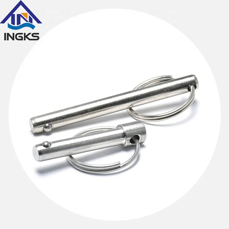 Factory Supply Customized SS304 M5 M6 M8 M10 Ball Lock Clevis Detent Pin