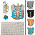 Wholesale Customized Lightweight Sport Backpack Polyester Fashionable Waterproof Mountain Cycling Hiking Hydration Water Blade