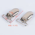 Factory Wholesale 25mm Silver Suspender Clip for Strap Belts
