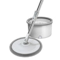 Easy Clean 360 Swivel Twist Hands Free Microfiber Cleaning Lazy Magic Flat Mop With Bucket Flat Mop