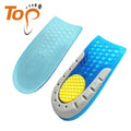 Free Sample comfort Gel Height Insole Breathable Invisible Heel Cup Heel Cushion Pads Height Increasing Insoles