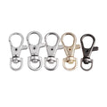 Zinc Alloy Keychain Lanyard Swivel Trigger Snap Hook Lobster Claw Clasp
