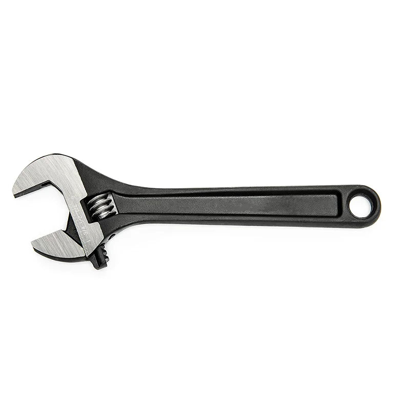 GrandLuxe Adjustable Tap Spanner Wrench Hand Auger Silver 1.5/2/2.5/3/3.5/4 Inch Open Industrial Grade Chrome-plated Alloy Steel