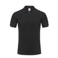 Promotional Luxury Plus Size Black Plain Stock Lot Branded Mens Polo T Shirts Clothings With Embroidery Logo