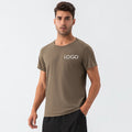 Custom Training Fitness Clothing Spandex Muscle Running Workout Men Gym Sport Custom T Shirts