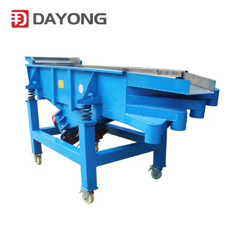 Sand Grain Linear Vibrating Screen Sieve Sifter Vibrator Machine