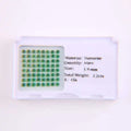 VOAINO 1.9 mm 2.2 Carat 64 Pcs Cheap Price Green Loose Melee Gemstone Tsavorite Natural Stone for Jewelry