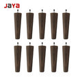 JAYA M8  Deep Wood Grain High Foot  Is Suitable for Cabinet Table and Sofa Legs Cabinet Legs