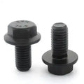 Factory m6 m10 Black Steel Hex Hexagon Head Flange Bolt