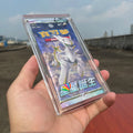 RAY YI Custom Clear Acrylic Pokemon Japanese 1 Booster Pack Case Strong Magnet Display Rack